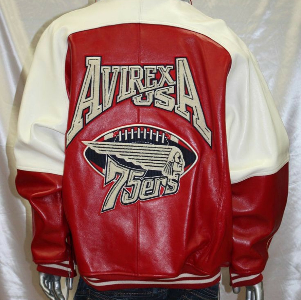 Avirex Vintage All Star 75ers jacket. 4x